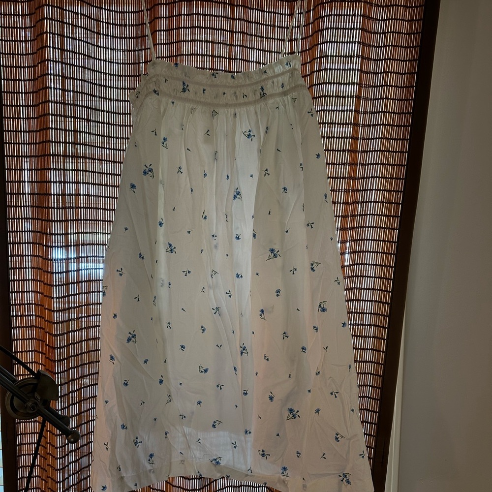 H&M White and Blue Chemise Intimates - Picture 12 of 14